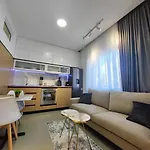 Modern In Center ,balcony With Park & View Apartment