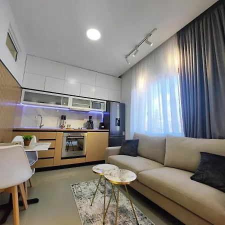 Modern In Center ,balcony With Park & View Apartment
