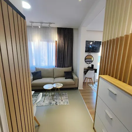 Modern In Center ,balcony With Park & View Apartment Pogradec
